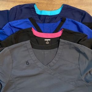 Women’s scrub tops Set of four size 2xl by Scrubstar